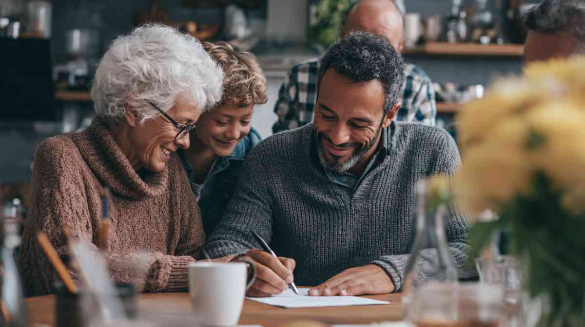 Compassionate lawyer helping client and family understand what are advance healthcare directive options